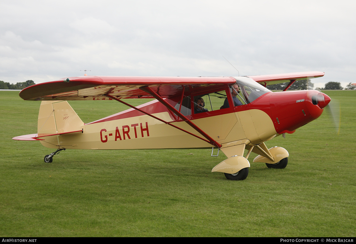 Aircraft Photo of G-ARTH | Piper PA-12 Super Cruiser | AirHistory.net #37193