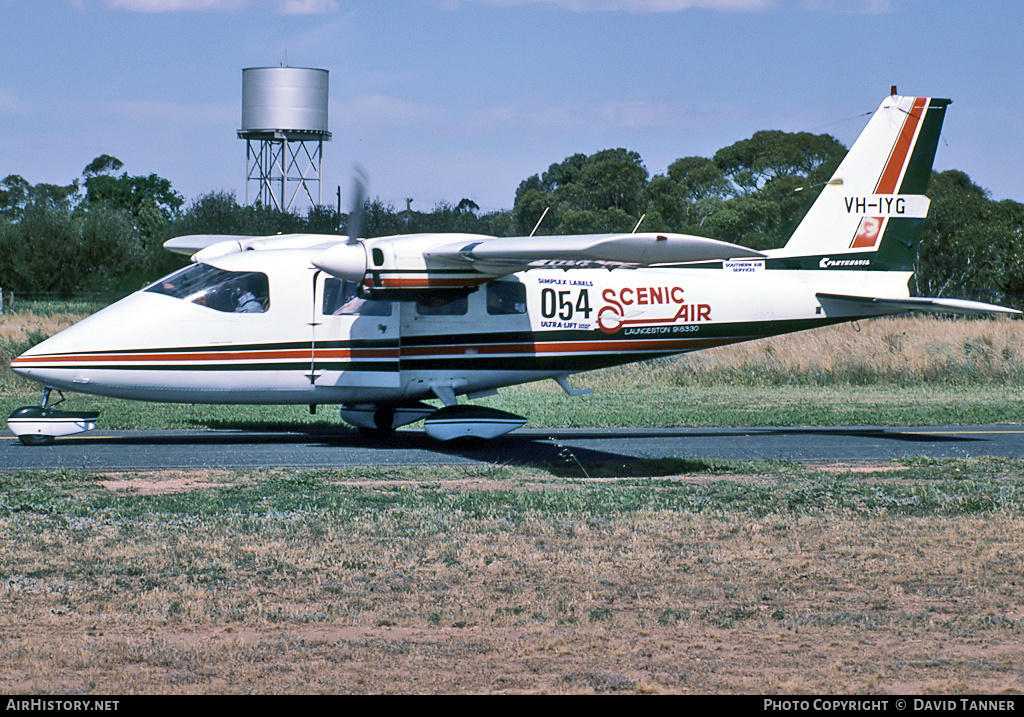 Aircraft Photo of VH-IYG | Partenavia P-68B | Scenic Air | AirHistory.net #37198