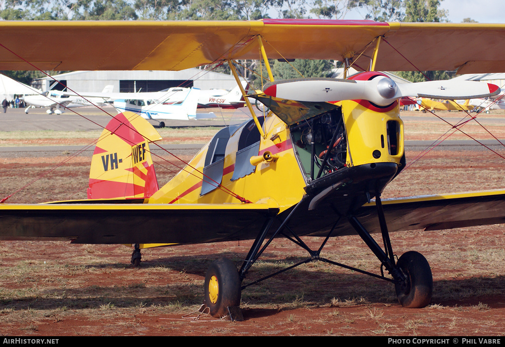 Aircraft Photo of VH-WEF | Stampe-Vertongen SV-4B | AirHistory.net #37201