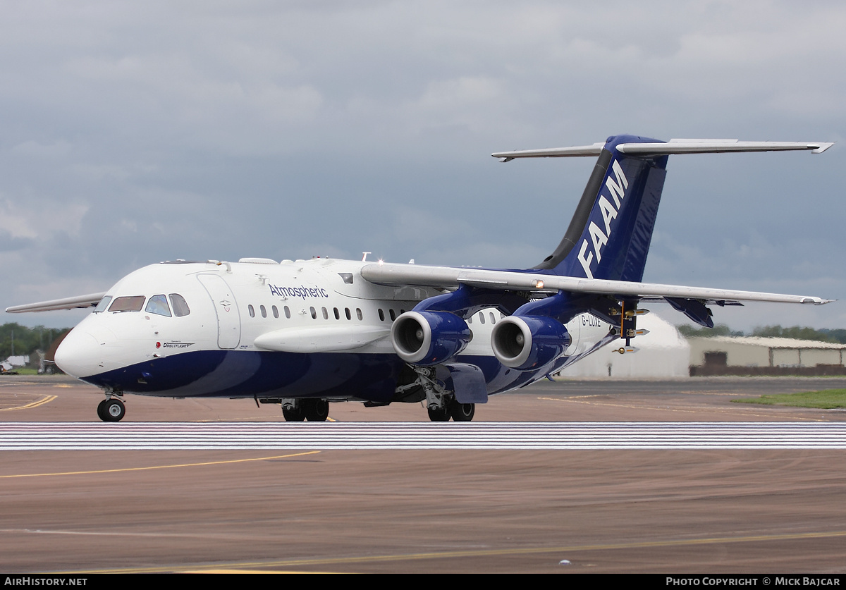 Aircraft Photo of G-LUXE | British Aerospace BAe-146-301/ARA | FAAM - Facility for Airborne Atmospheric Measurements | AirHistory.net #37203