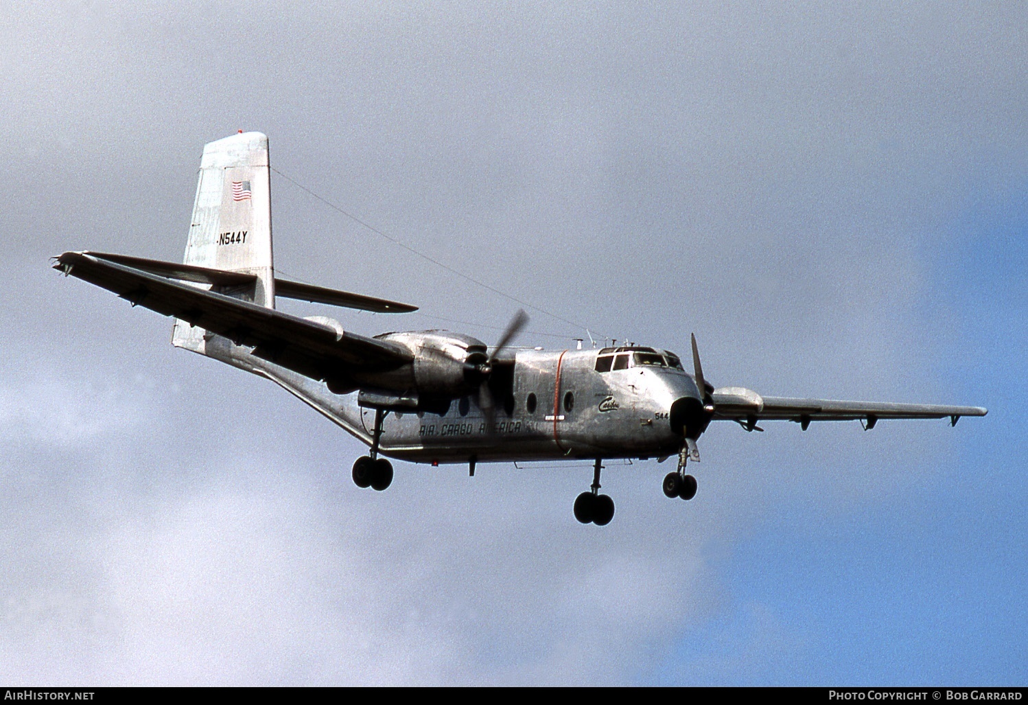 Aircraft Photo of N544Y | De Havilland Canada DHC-4A Caribou | Air Cargo America | AirHistory.net #37210
