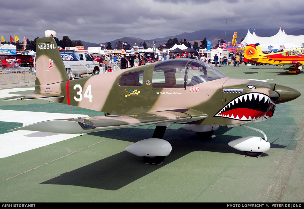 Aircraft Photo of N5634L | American AA-1 Yankee | AirHistory.net #37213