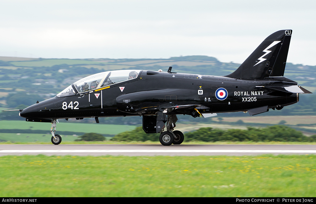 Aircraft Photo of XX205 | British Aerospace Hawk T1A | UK - Navy | AirHistory.net #37214