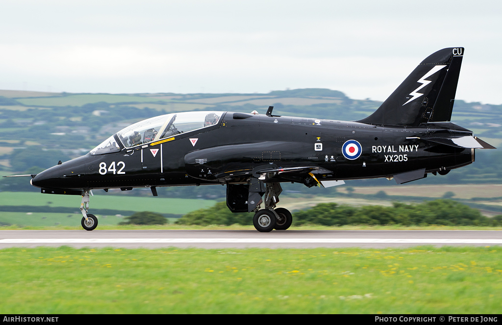 Aircraft Photo of XX205 | British Aerospace Hawk T.1A | UK - Navy | AirHistory.net #37214