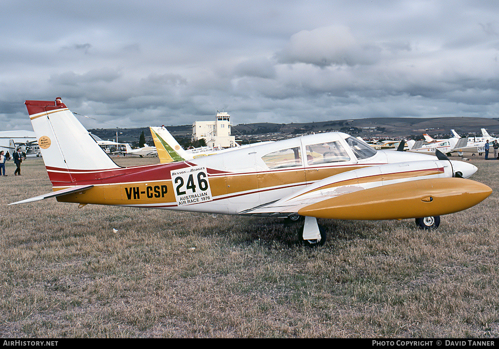 Aircraft Photo of VH-CSP | Piper PA-30-160 Twin Comanche | AirHistory.net #37250