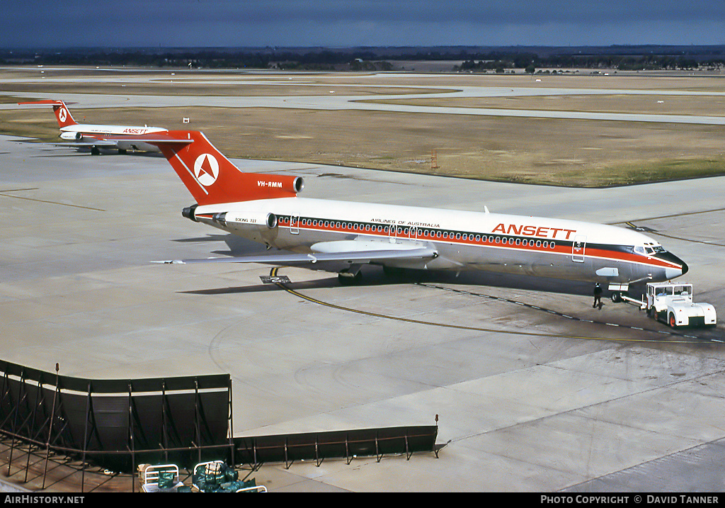 Aircraft Photo of VH-RMM | Boeing 727-277/Adv | Ansett Airlines of Australia | AirHistory.net #37251