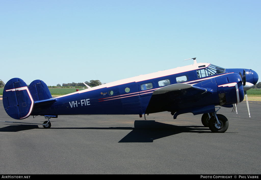 Aircraft Photo of VH-FIE | Beech D18S | AirHistory.net #37281