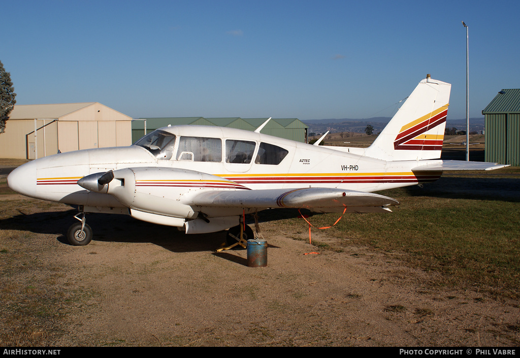 Aircraft Photo of VH-PHD | Piper PA-23-250 Aztec C | AirHistory.net #37304