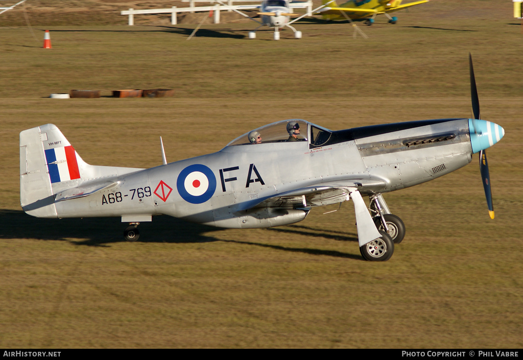 Aircraft Photo of VH-MFT / A68-769 | Commonwealth CA-18 Mustang 21 (P-51D) | Australia - Air Force | AirHistory.net #37310