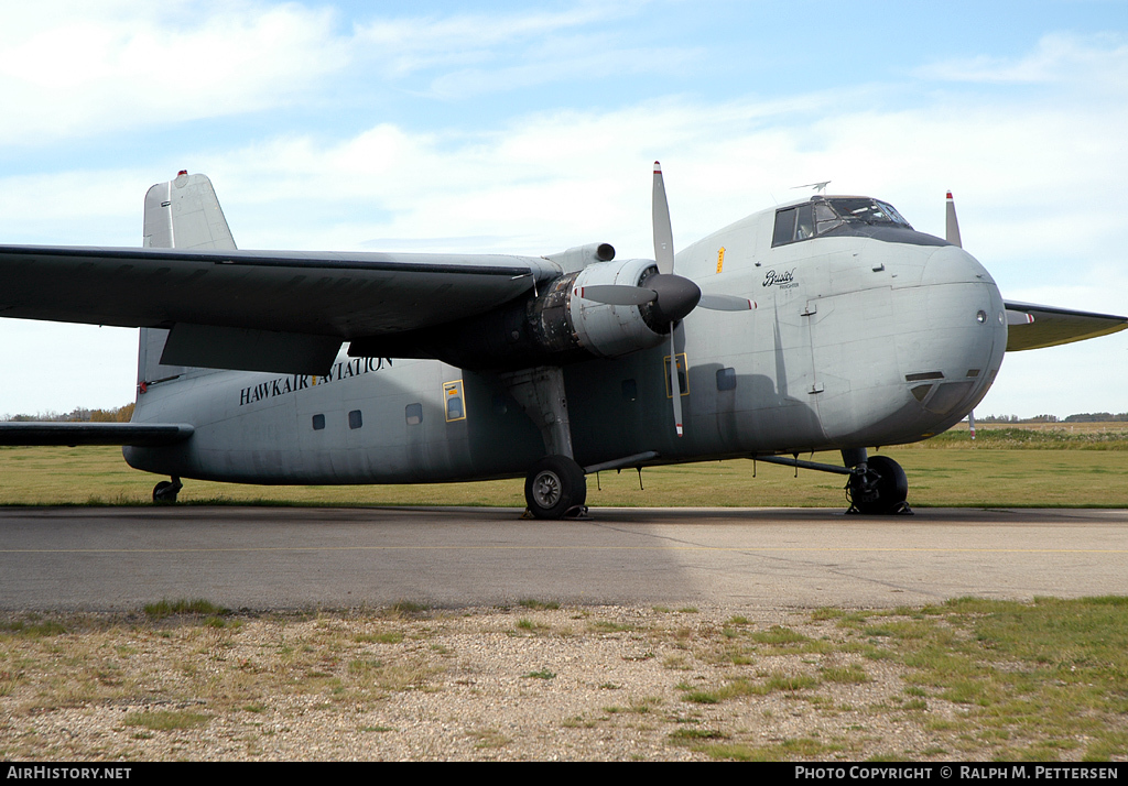 Aircraft Photo of C-GYQS | Bristol 170 Freighter Mk31M | Hawkair Aviation Services | AirHistory.net #37323