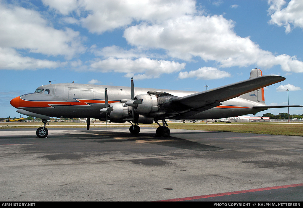 Aircraft Photo of N381AA | Douglas DC-7B(F) | Turks Air | AirHistory.net #37332