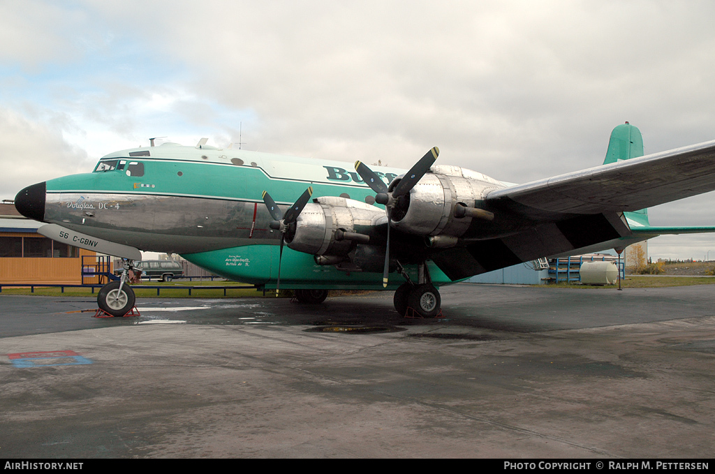 Aircraft Photo of C-GBNV | Douglas C-54G/AT Skymaster | Buffalo Airways | AirHistory.net #37335