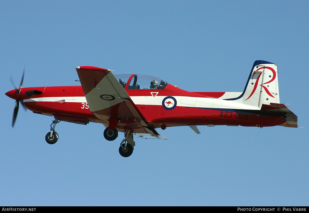 Aircraft Photo of A23-039 | Pilatus PC-9A | Australia - Air Force | AirHistory.net #37348