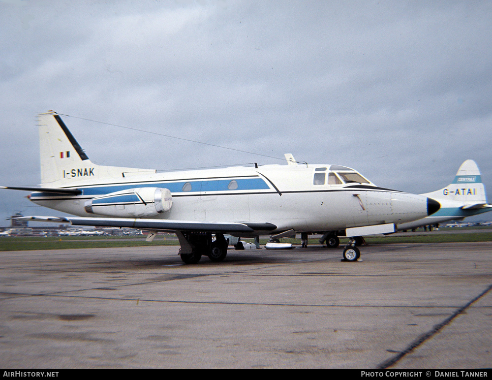 Aircraft Photo of I-SNAK | North American NA-282 Sabreliner 40 | AirHistory.net #37384