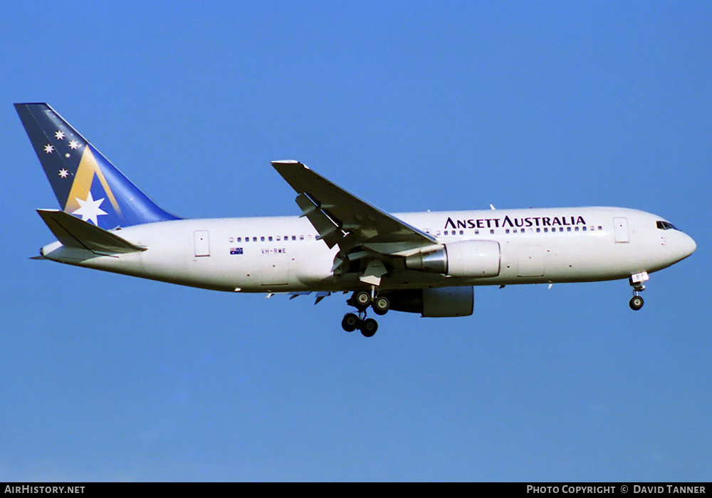 Aircraft Photo of VH-RME | Boeing 767-277 | Ansett Australia | AirHistory.net #37405