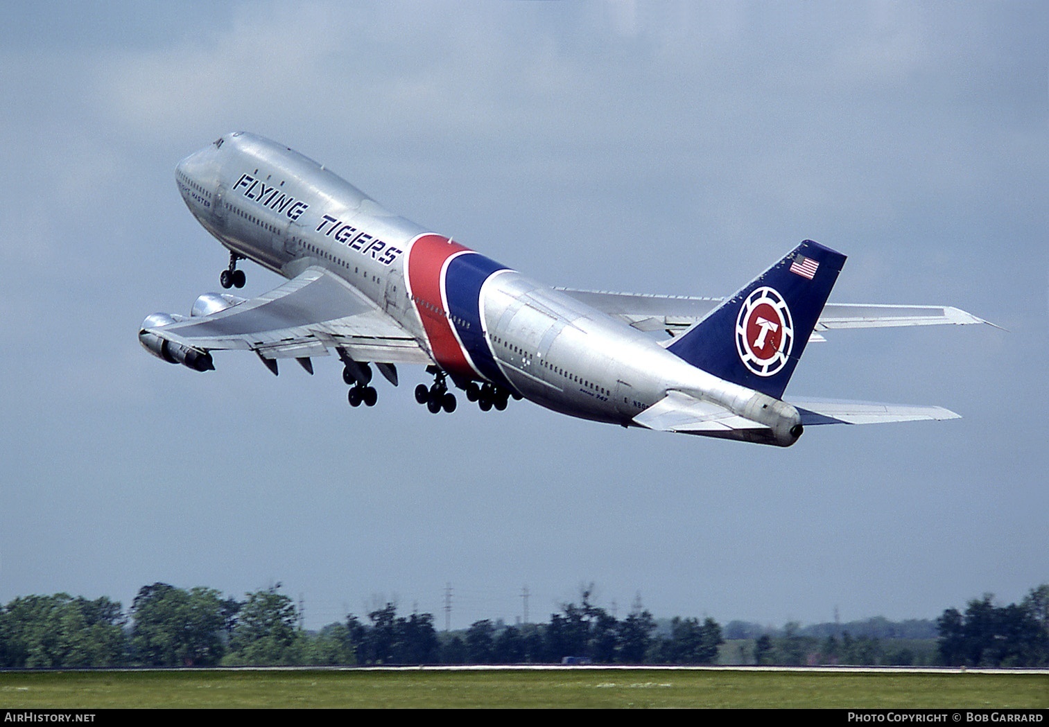 Aircraft Photo of N800FT | Boeing 747-123(SF) | Flying Tigers | AirHistory.net #37406