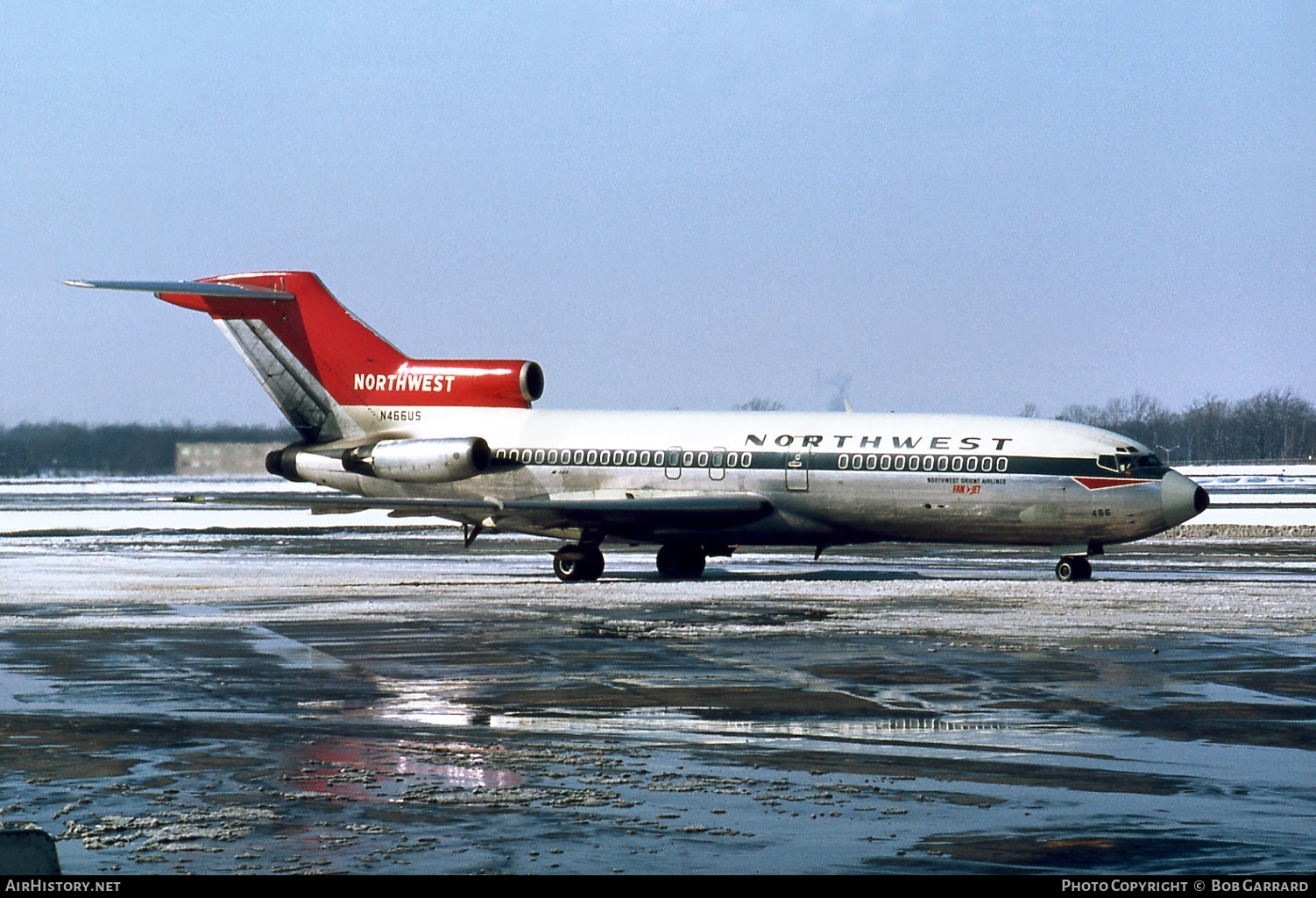 Aircraft Photo of N466US | Boeing 727-51 | Northwest Orient Airlines | AirHistory.net #37409