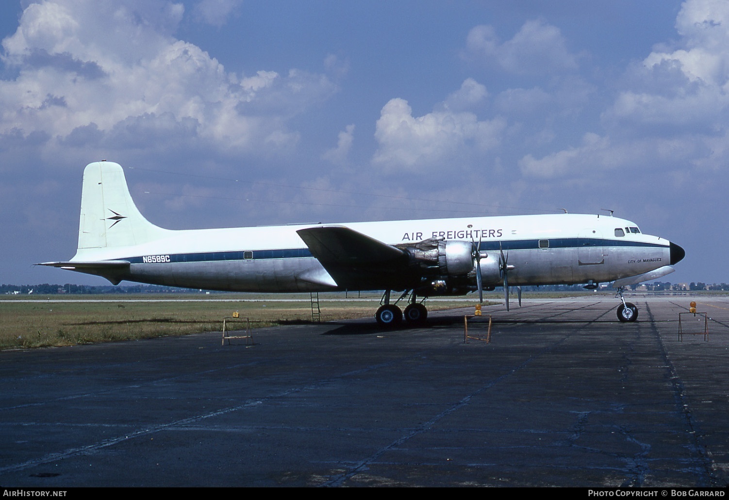 Aircraft Photo of N6589C | Douglas DC-6B(F) | Air Freighters | AirHistory.net #37420