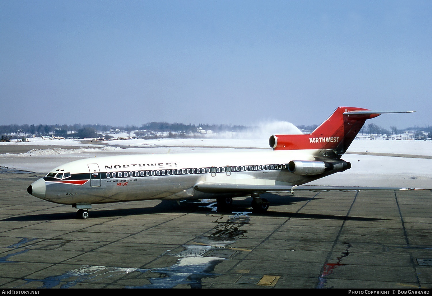 Aircraft Photo of N478US | Boeing 727-51 | Northwest Orient Airlines | AirHistory.net #37421