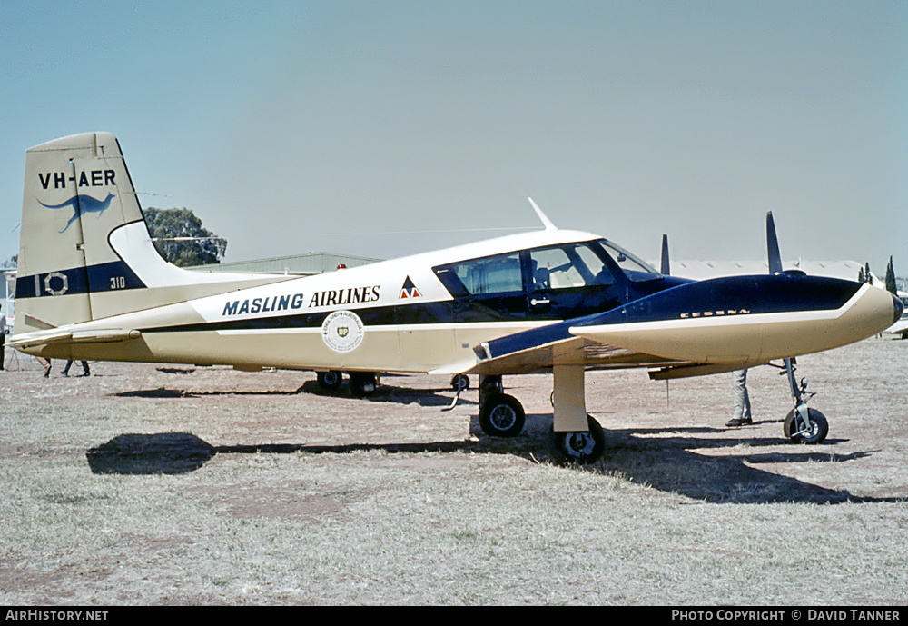 Aircraft Photo of VH-AER | Cessna 310 | Masling Airlines | AirHistory.net #37427