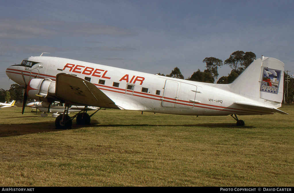 Aircraft Photo of VH-UPQ | Douglas C-47B Skytrain | Rebel Air | AirHistory.net #37430
