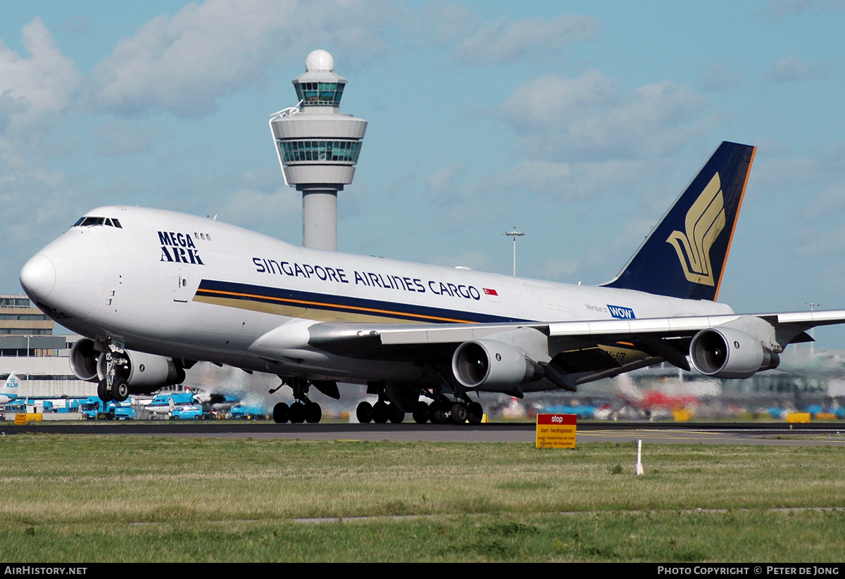 Aircraft Photo of 9V-SFB | Boeing 747-412F/SCD | Singapore Airlines Cargo | AirHistory.net #37431