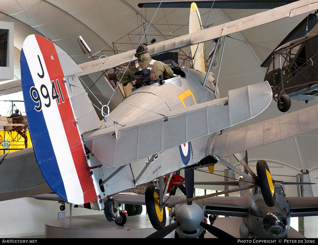 Aircraft Photo of J9941 | Hawker Hart II | UK - Air Force | AirHistory.net #37439