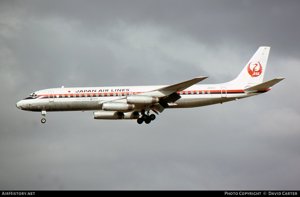 Aircraft Photo of JA8053 | McDonnell Douglas DC-8-62 | Japan Air Lines - JAL | AirHistory.net #37453