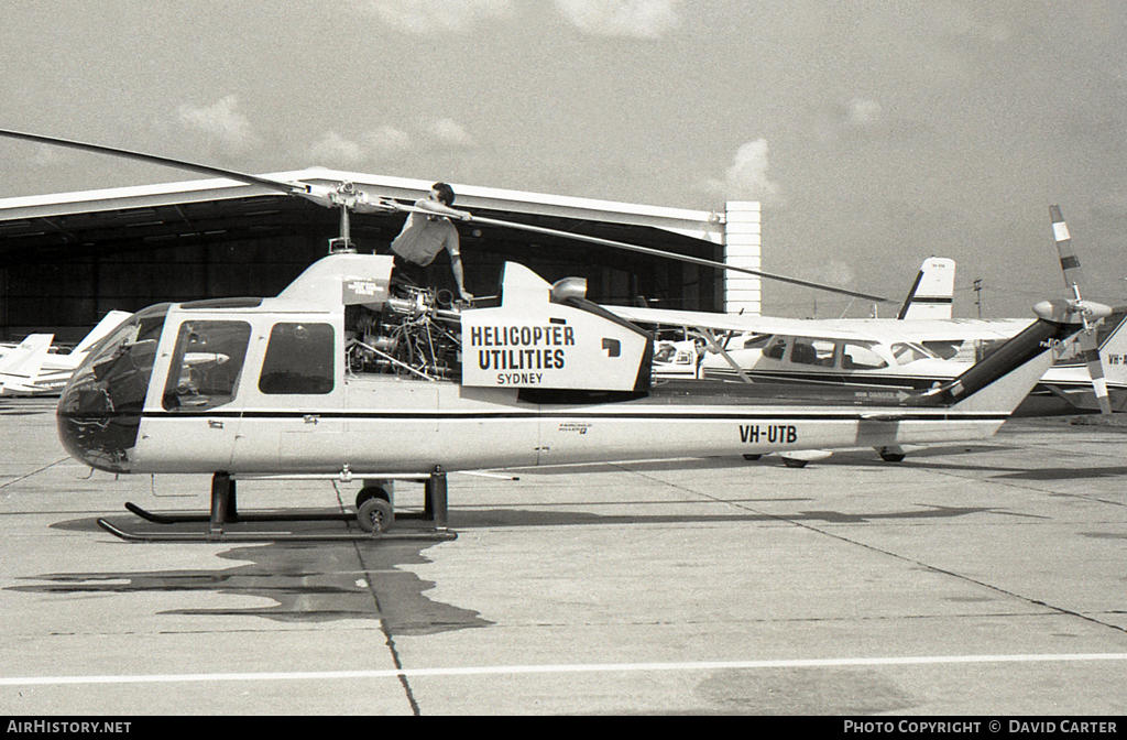 Aircraft Photo of VH-UTB | Fairchild Hiller FH-1100 | Helicopter Utilities | AirHistory.net #37454