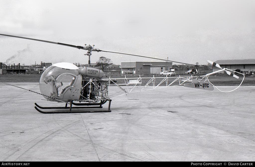 Aircraft Photo of VH-UTC | Bell 47G-2 | Helicopter Utilities | AirHistory.net #37455