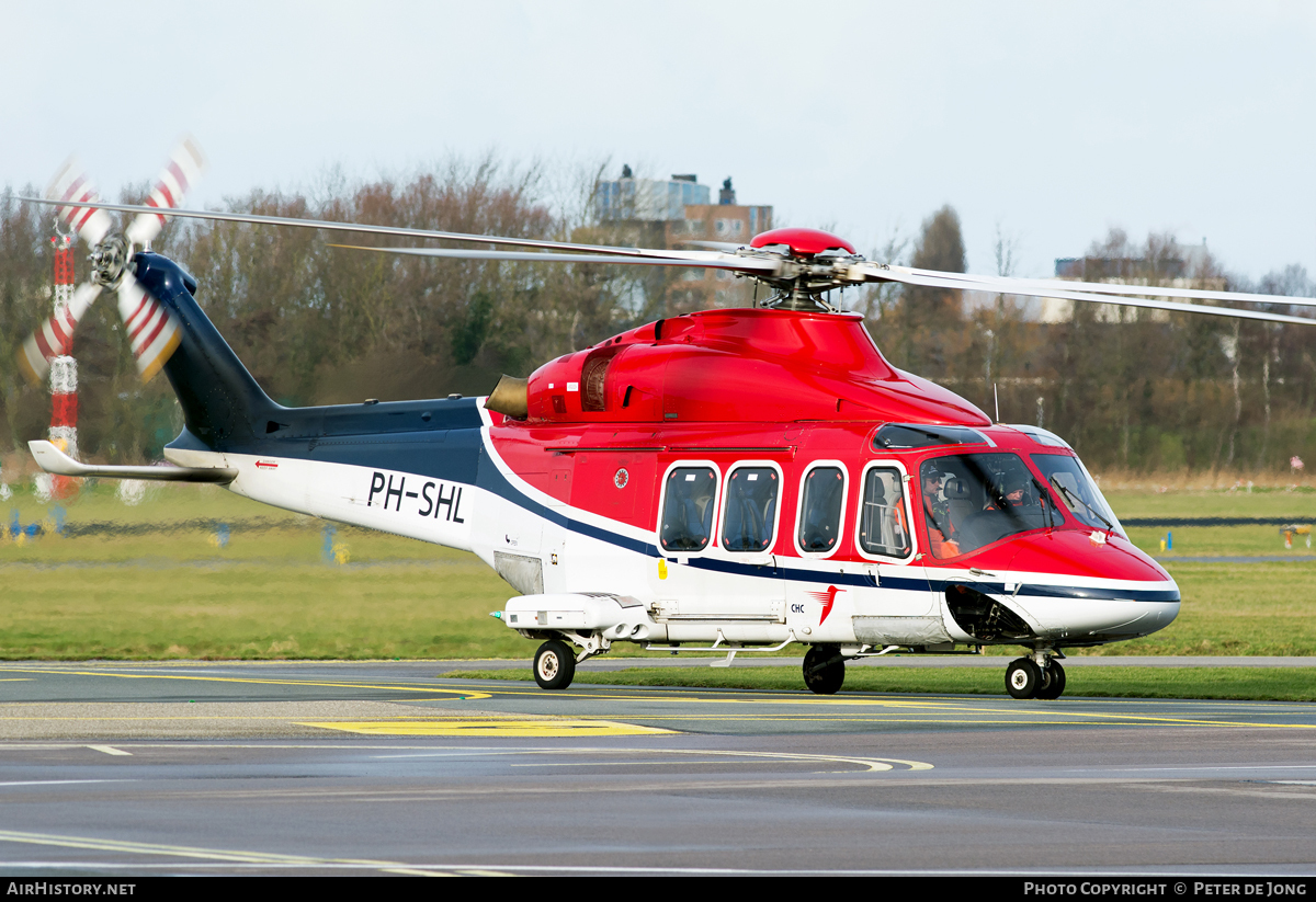 Aircraft Photo of PH-SHL | AgustaWestland AB-139 | CHC Helicopters | AirHistory.net #37456