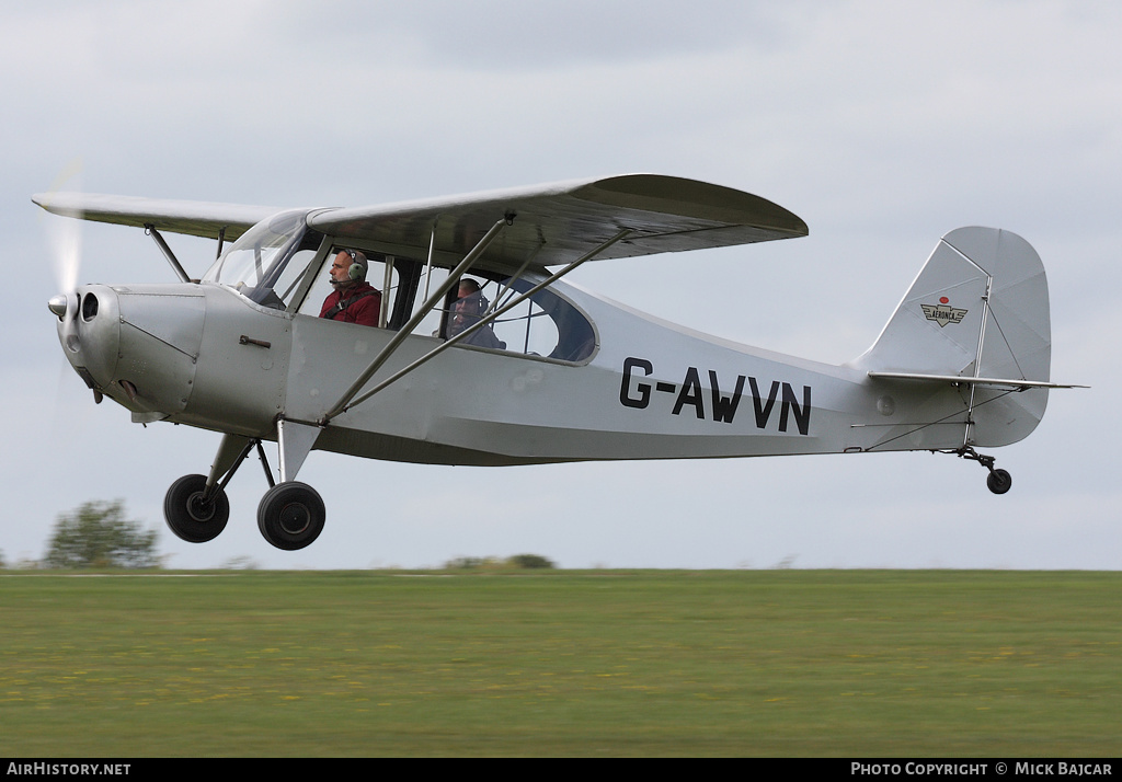 Aircraft Photo of G-AWVN | Aeronca 7AC Champion | AirHistory.net #37471
