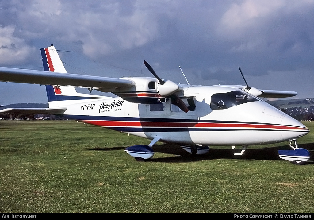 Aircraft Photo of VH-FAP | Partenavia P-68B | Par-Avion | AirHistory.net #37480