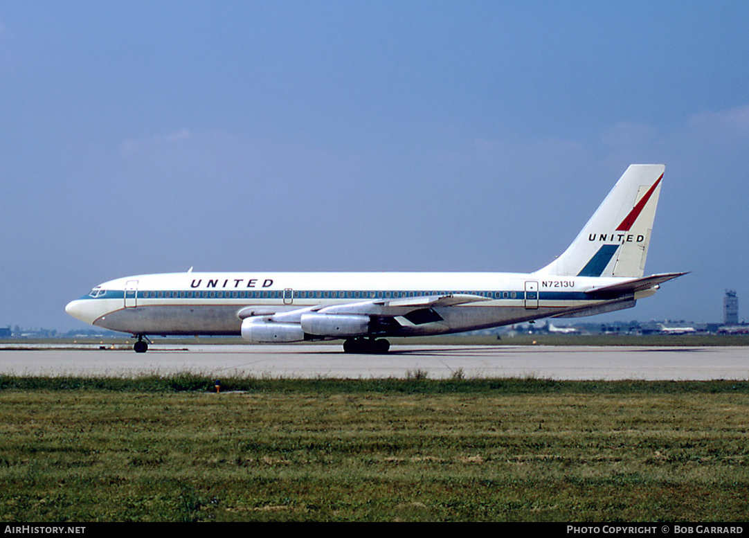 Aircraft Photo of N7213U | Boeing 720-022 | United Air Lines | AirHistory.net #37483