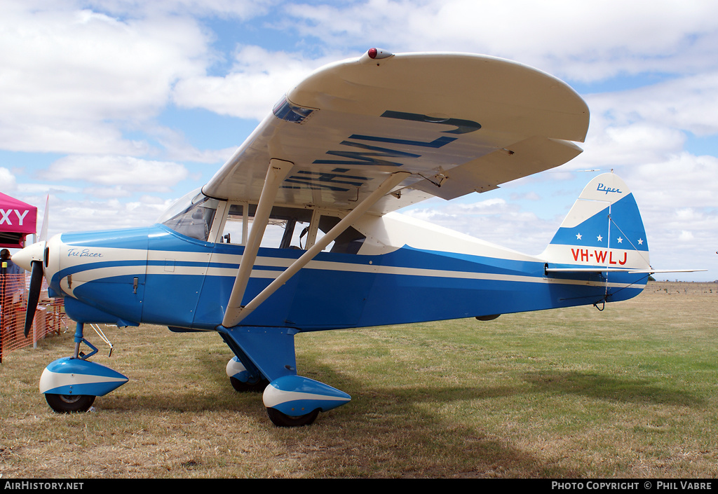 Aircraft Photo of VH-WLJ | Piper PA-22-160 Tri-Pacer | AirHistory.net #37491