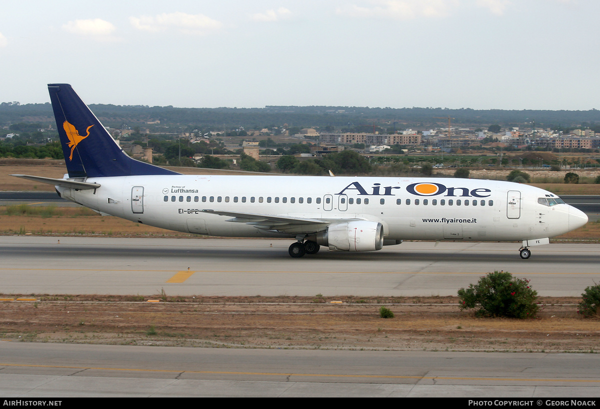 Aircraft Photo of EI-DFE | Boeing 737-4S3 | Air One | AirHistory.net #37494