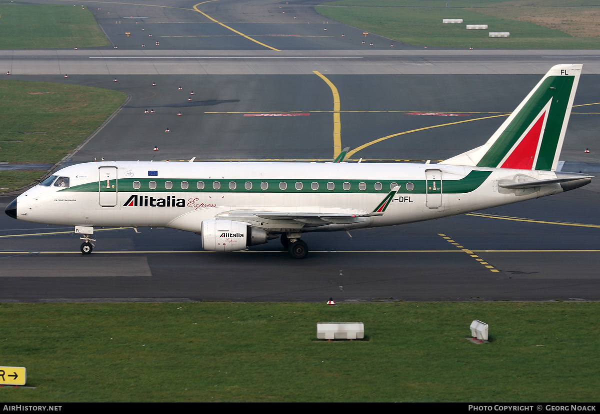 Aircraft Photo of EI-DFL | Embraer 170LR (ERJ-170-100LR) | Alitalia Express | AirHistory.net #37496