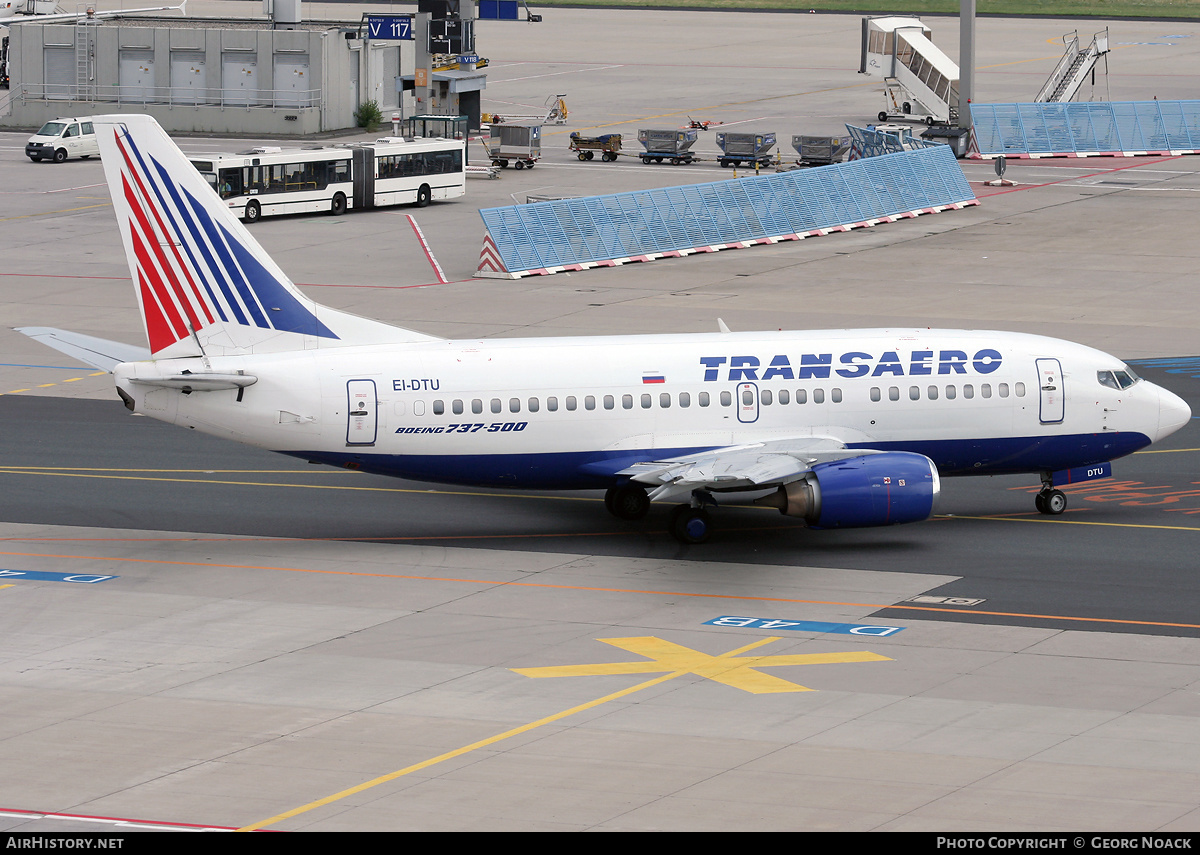 Aircraft Photo of EI-DTU | Boeing 737-5Y0 | Transaero Airlines | AirHistory.net #37506