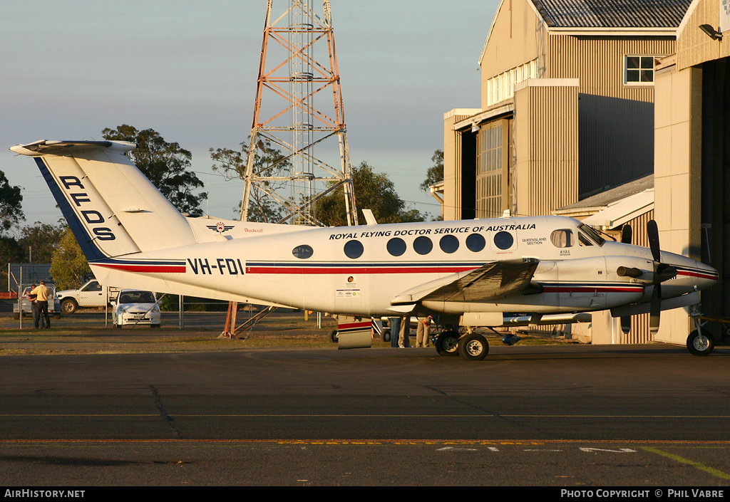Aircraft Photo of VH-FDI | Beech B200 Super King Air | Royal Flying Doctor Service - RFDS | AirHistory.net #37526