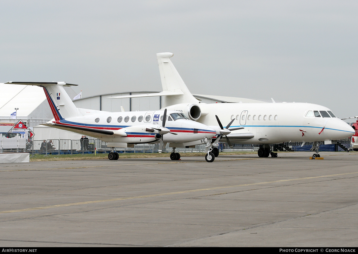 Aircraft Photo of F-GJFE | Beech B200 Super King Air | DGAC - Direction Générale de l'Aviation Civile | AirHistory.net #37543