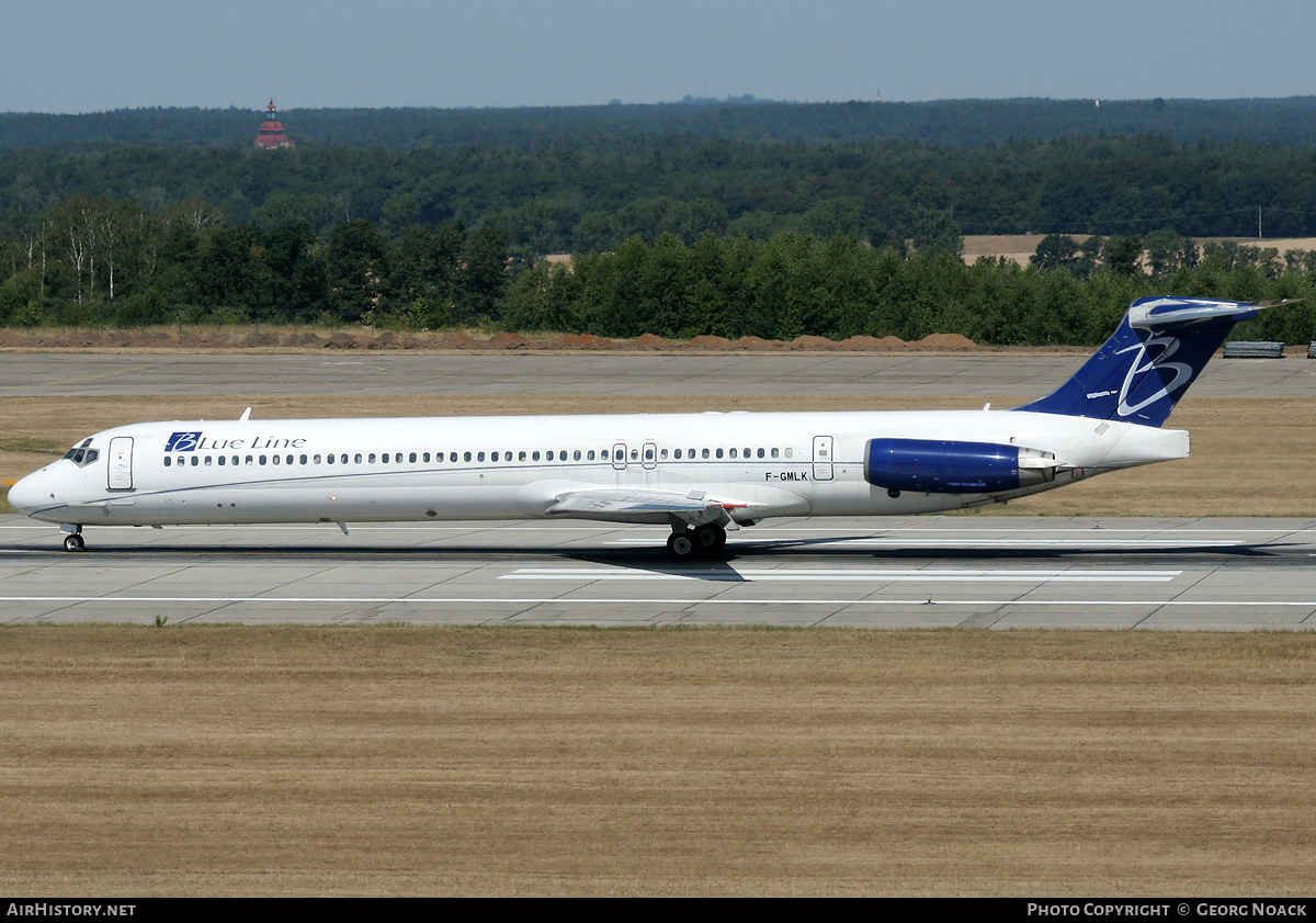 Aircraft Photo of F-GMLK | McDonnell Douglas MD-83 (DC-9-83) | Blue Line | AirHistory.net #37545