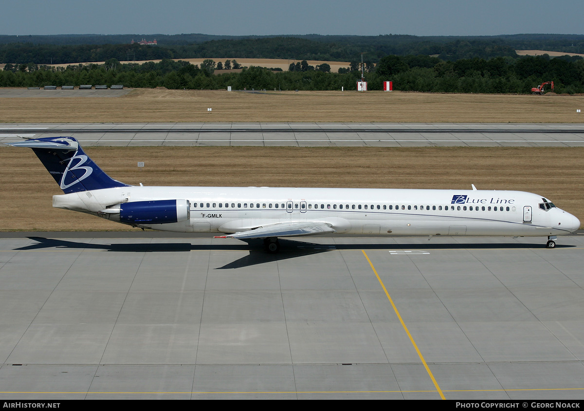 Aircraft Photo of F-GMLK | McDonnell Douglas MD-83 (DC-9-83) | Blue Line | AirHistory.net #37546