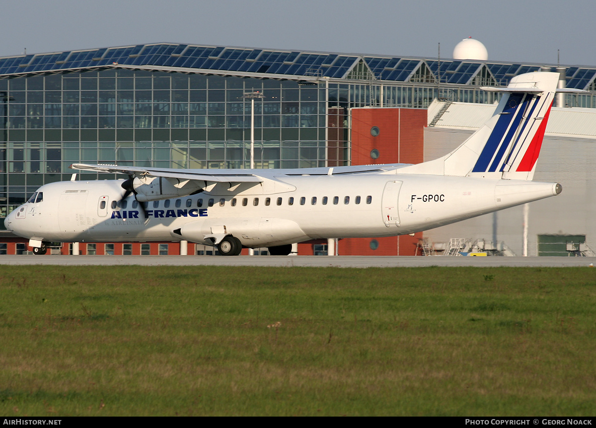 Aircraft Photo of F-GPOC | ATR ATR-72-202 | Air France | AirHistory.net #37547