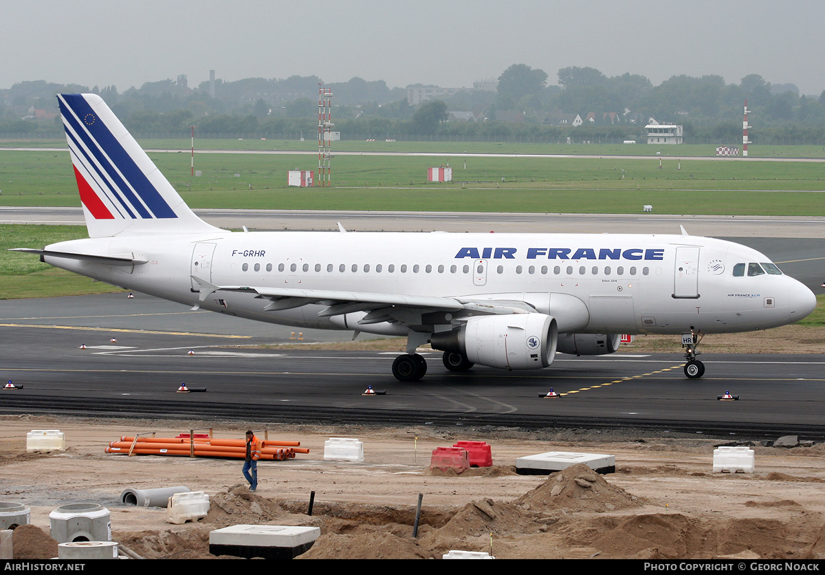 Aircraft Photo of F-GRHR | Airbus A319-111 | Air France | AirHistory.net #37548