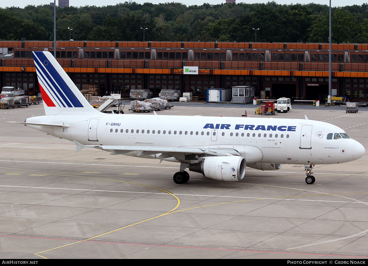 Aircraft Photo of F-GRHU | Airbus A319-111 | Air France | AirHistory.net #37549