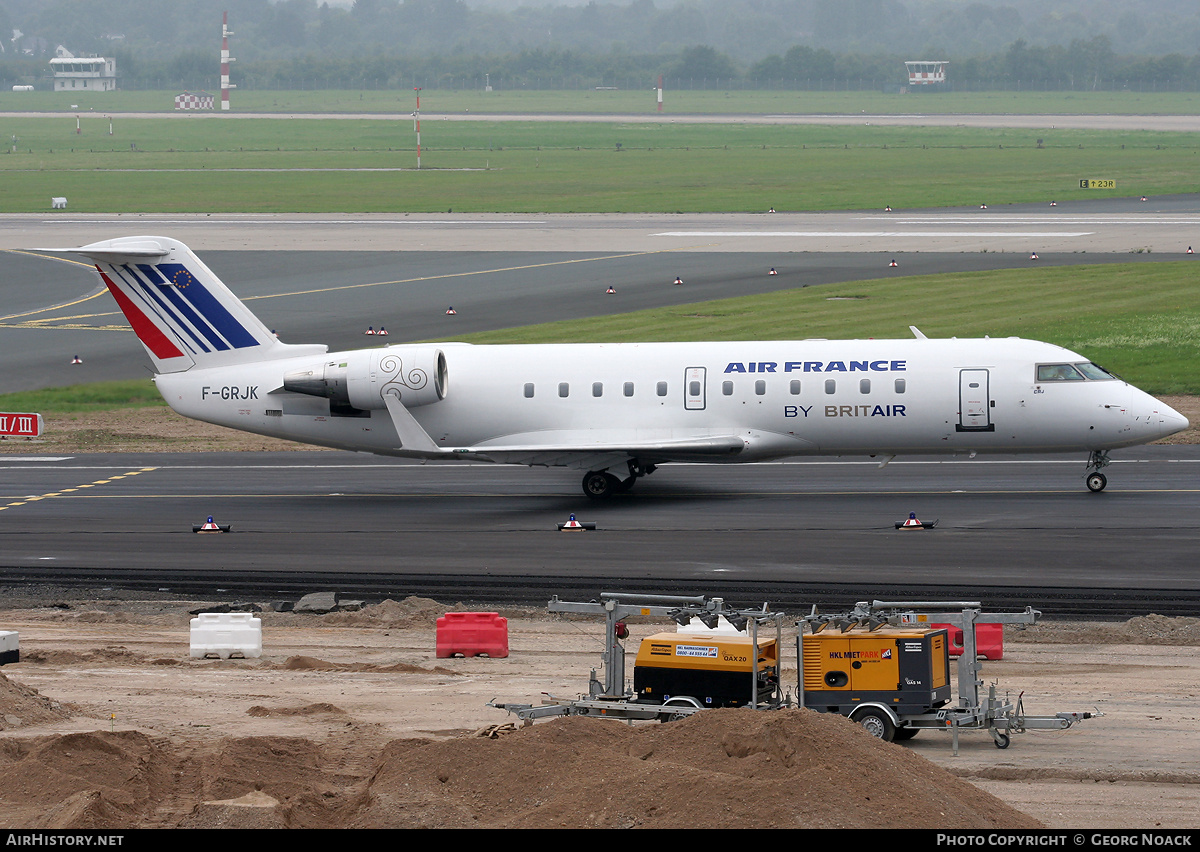 Aircraft Photo of F-GRJK | Bombardier CRJ-100ER (CL-600-2B19) | Air France | AirHistory.net #37552