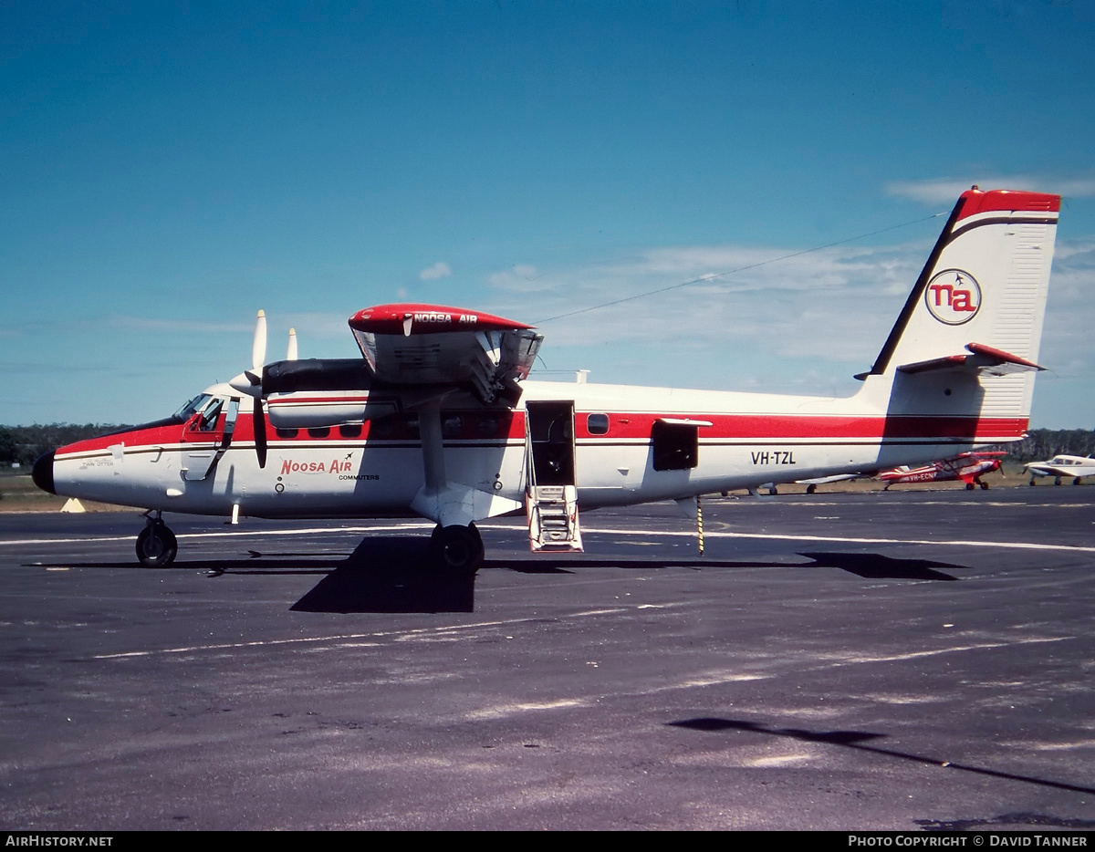 Aircraft Photo of VH-TZL | De Havilland Canada DHC-6-100 Twin Otter | Noosa Air | AirHistory.net #37564