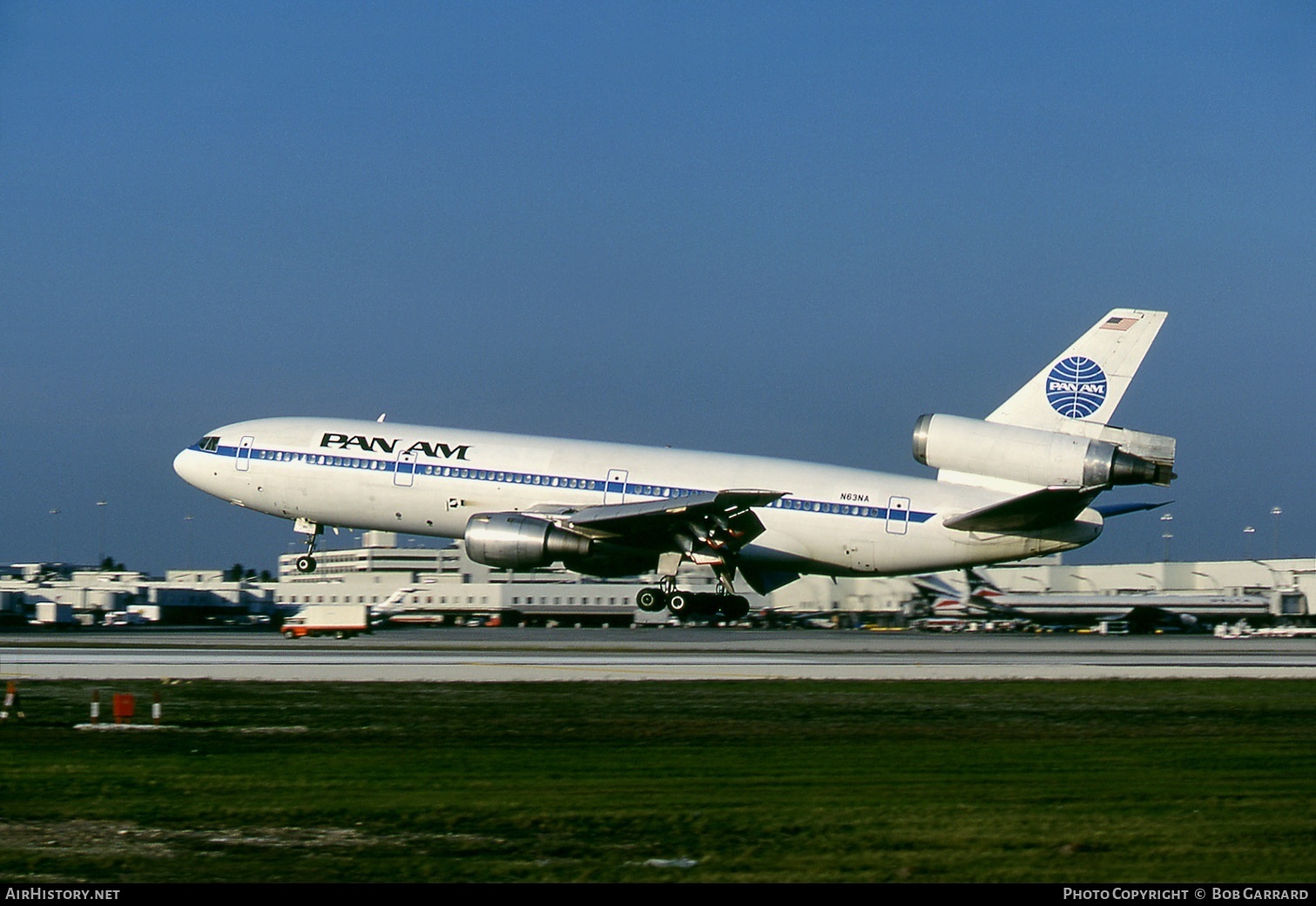 Aircraft Photo of N63NA | McDonnell Douglas DC-10-10 | Pan American World Airways - Pan Am | AirHistory.net #37605