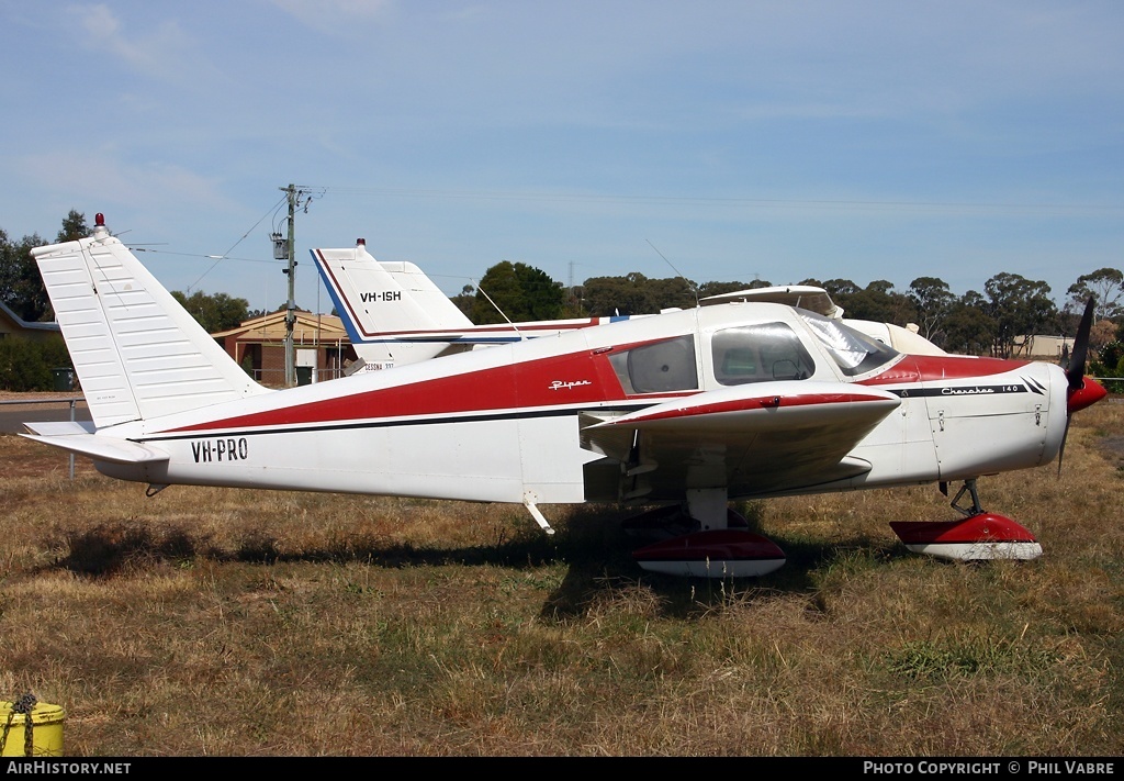 Aircraft Photo of VH-PRO | Piper PA-28-140 Cherokee | AirHistory.net #37611