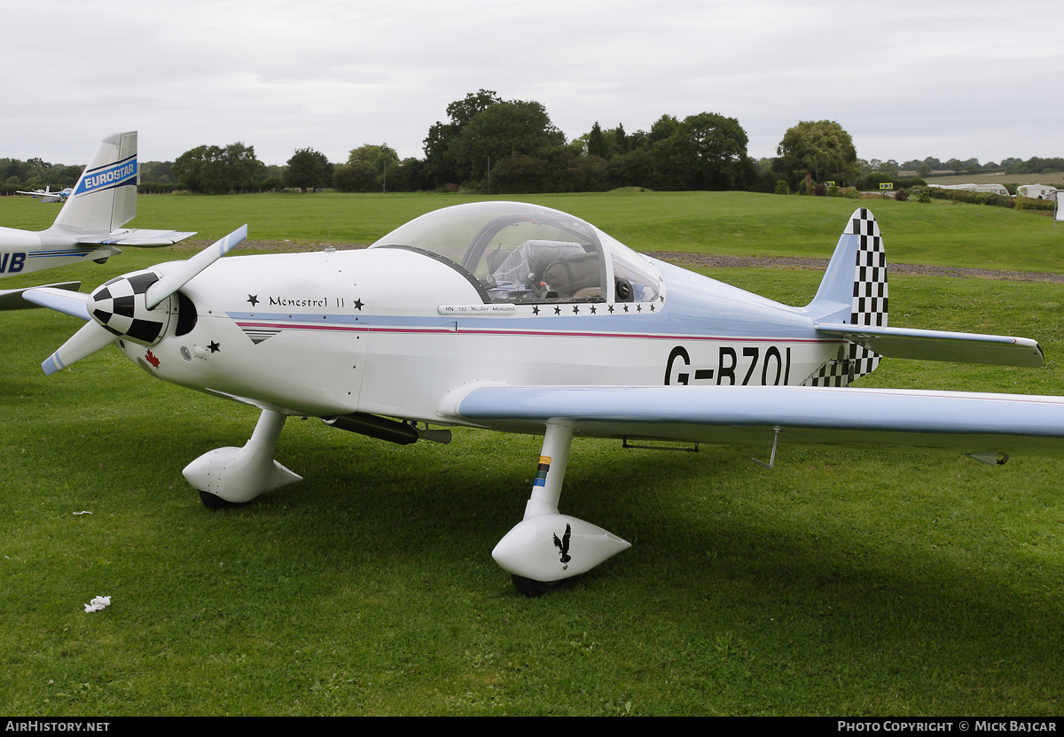 Aircraft Photo of G-BZOI | Nicollier HN-700 Menestrel II | AirHistory.net #37629